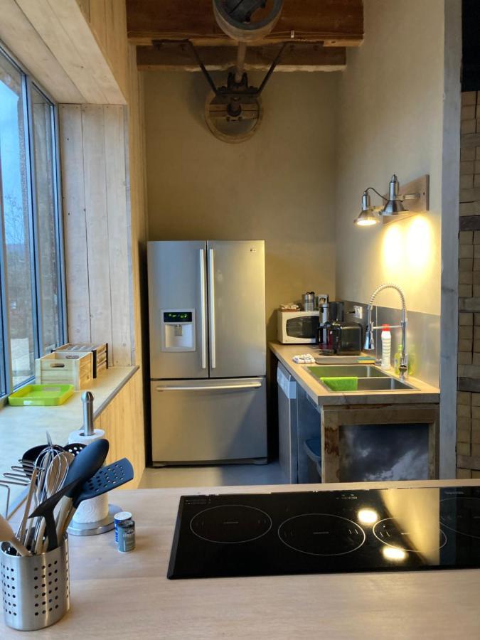 Gîte L'Atelier de Tournerie Montigny-sur-l'Ain Exterior foto